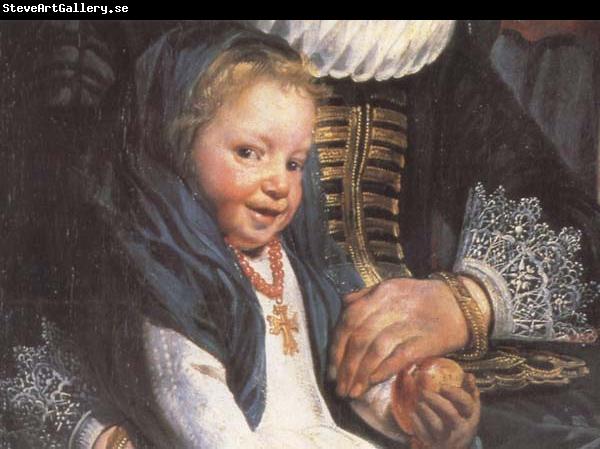 Jacob Jordaens Details of The Artist and his Family (mk45)